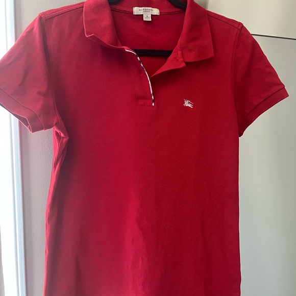 Burberry London Red Polo - Picture 1 of 7